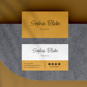Minimalist Elegant Boho - Custom Professional  Business Card