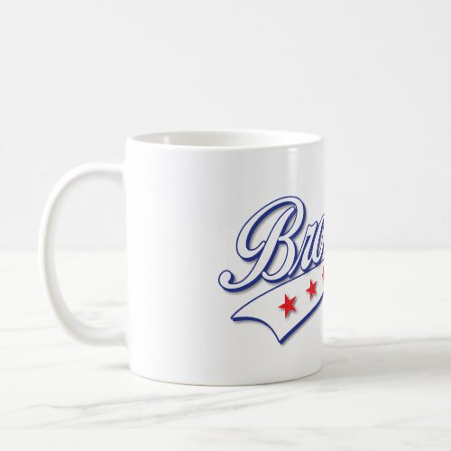 Minimalist Elegant Brooklyn Design Coffee Mug