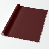 Solid color burgundy maroon wrapping paper