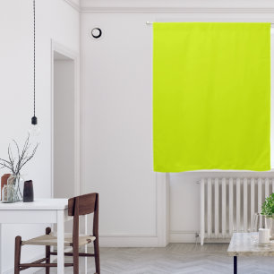 Minimalist Elegant Chartreuse Yellow Monogrammed Blackout Curtains