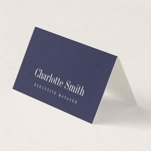Minimalist Elegant Classical Professional Business Card