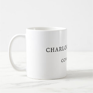 Minimalist Elegant Classical Professional Coffee Mug