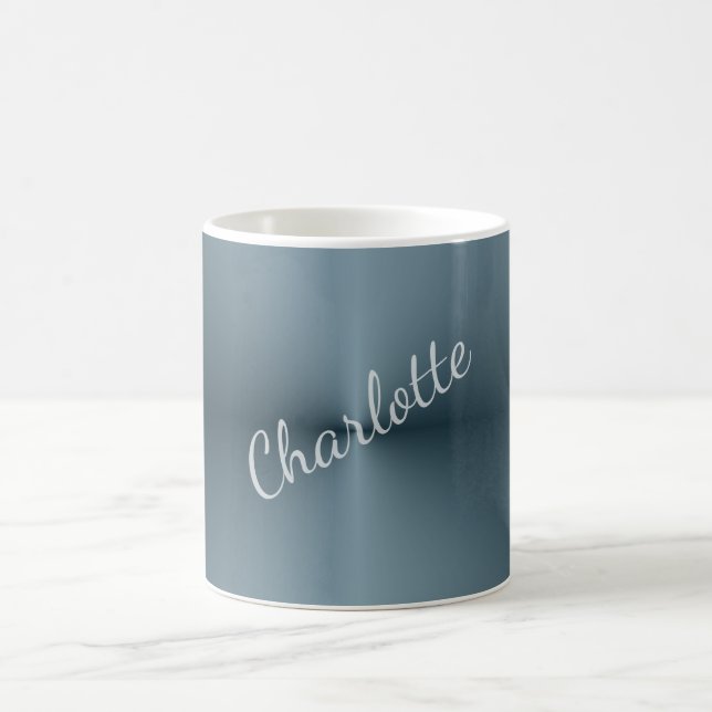 Minimalist Elegant Classical Professional Name Coffee Mug (Center)