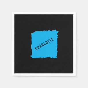 Minimalist Elegant Classical Professional Own Name Napkins