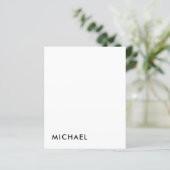 Minimalist Elegant Classical Professional Simple (Standing Front)