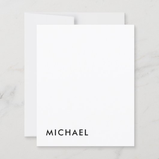 Minimalist Elegant Classical Professional Simple (Front)
