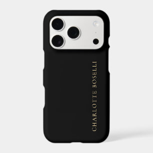 Minimalist Elegant Classical Professional Simple iPhone 17 Pro Case