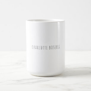 Minimalist Elegant Classical Professional Simple Coffee Mug