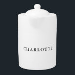 Minimalist Elegant Classical Professional Simple Teapot<br><div class="desc">Standard Size Professional Templates For All Business Needs. Various Size and Type Options,  Easy to Use Creation Tool. You Only Need to Change Name and Details.</div>