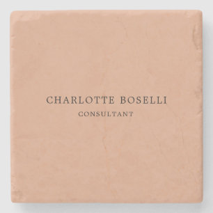 Minimalist Elegant Classical Professional Stone Coaster