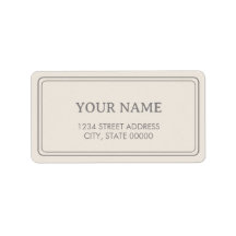 Minimalist Elegant Cream Beige