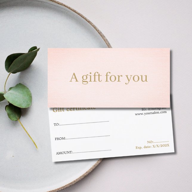 Minimalist Elegant Faux Gold Rose Beauty (Creator Uploaded)