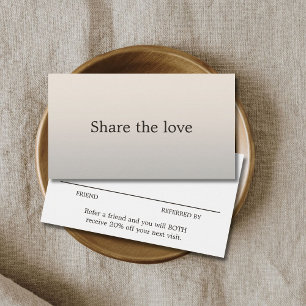 Minimalist Elegant Faux Silver Beauty Salon