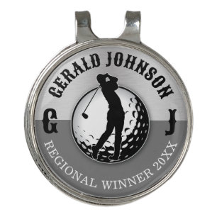 Minimalist Elegant Golf Design Golf Hat Clip