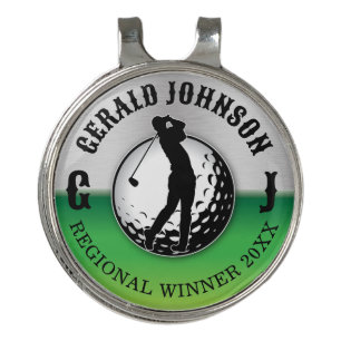 Minimalist Elegant Golf Design Golf Hat Clip