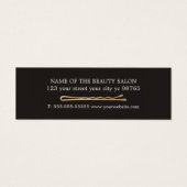 Minimalist Elegant Hair Stylist Appointment Card (Front)