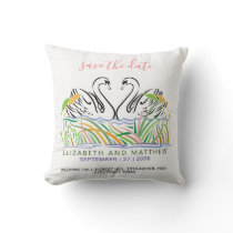 Minimalist Elegant Love Design Throw Pillow