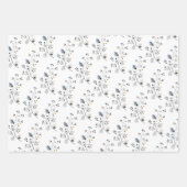 Minimalist Elegant Modern Unique Original Holiday Wrapping Paper Sheets (Front)