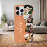 Minimalist Elegant Personalized Photo Collage iPhone 15 Pro Max Case<br><div class="desc">Minimalist Elegant Personalized Photo Collage iPhone Case</div>