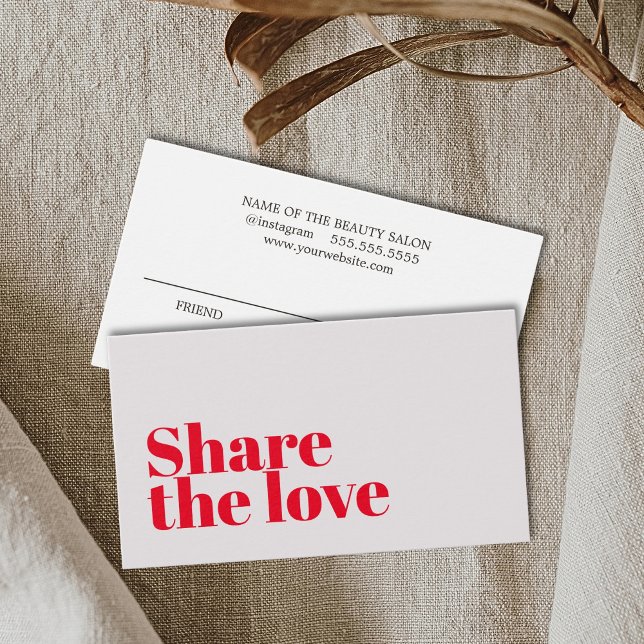 Minimalist Elegant Rose Red Salon  (Creator Uploaded)