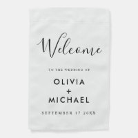 Minimalist Elegant Wedding Welcome