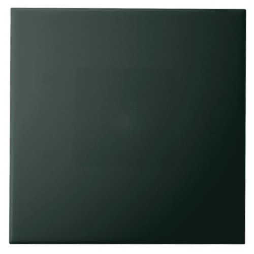 Minimalist Emerald Black Plain Solid Color Ceramic Tile