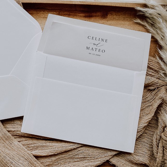 Minimalist Envelope Liner,  Monochrome Liner (Creator Uploaded)