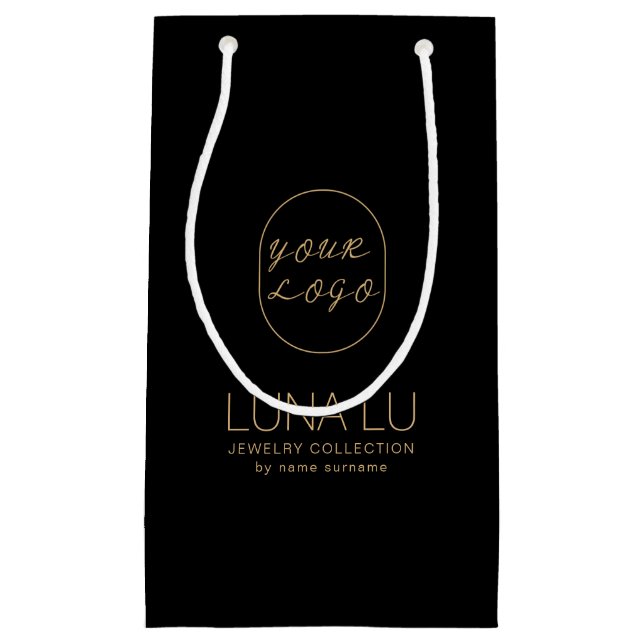 Minimalist Envelope Logo Shipping Paper Bag (Front)