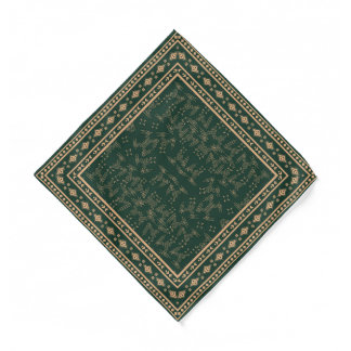 Minimalist Ethnic Hijab-Inspired Bandana | Navy &