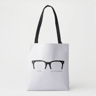 Minimalist Eye Glass Tote Bag