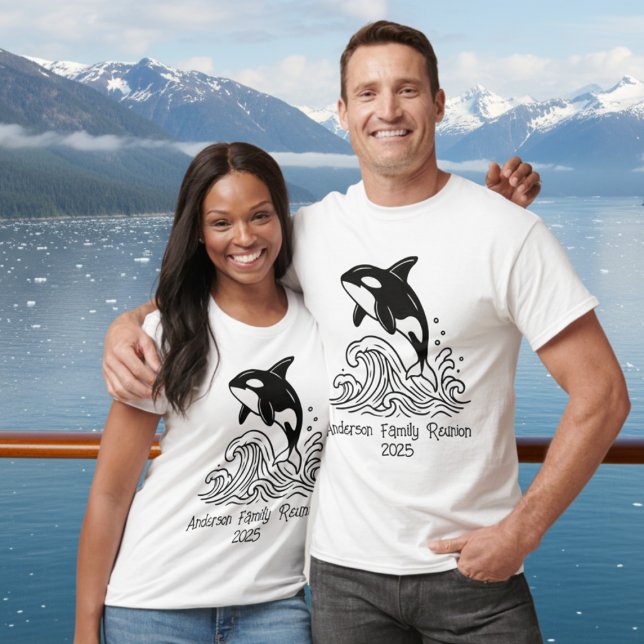 Minimalist Family Reunion Tee (Family reunion matching tshirts)