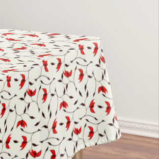 Minimalist Floral Beautiful Botanical Pattern Tablecloth