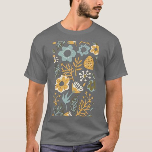 Minimalist Floral design 2 T_Shirt