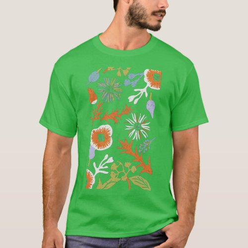 Minimalist Floral design 4 T_Shirt