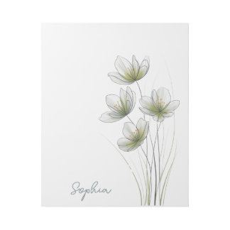 Minimalist Floral Gallery Wrap