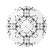 Minimalist Floral White