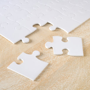 Minimalist Floral Woman Profile Puzzle