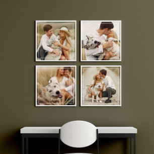 Minimalist Frame Personalized Message Print Set