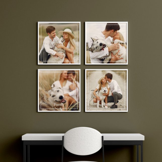 Minimalist Frame Personalized Message Print Set (Creator Uploaded)