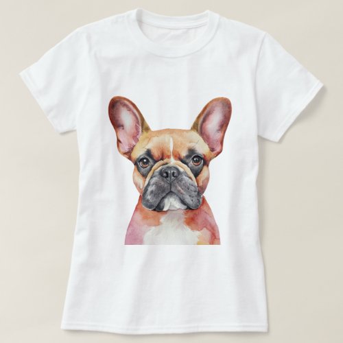 Minimalist French Bulldog Inspired  T_Shirt