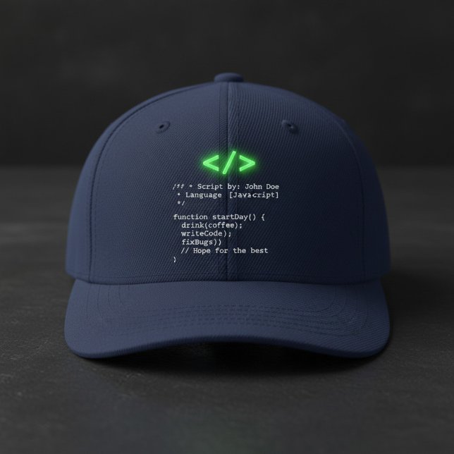 Minimalist function startDay() Developer Joke  Visor (Creator Uploaded)