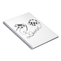 Minimalist Gamer Cat Line Art - Controller Cable