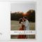 Minimalist Gatefold  Photo QR Code RSVP wedding
