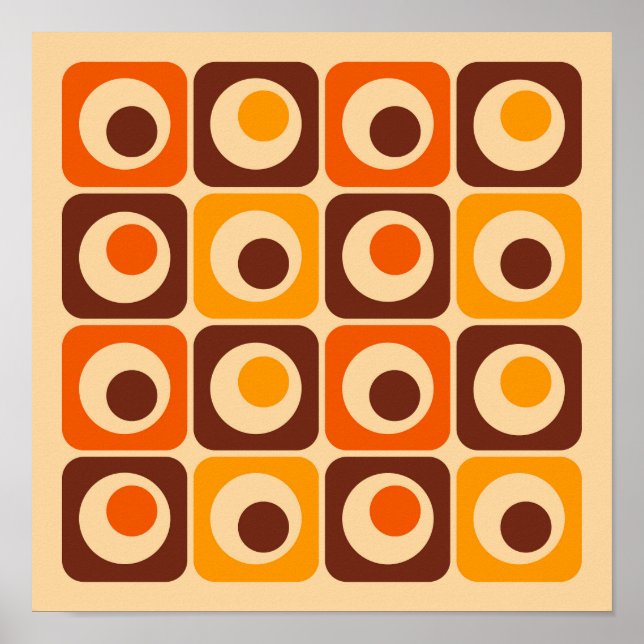 Minimalist Geometric Design Poster (Front)
