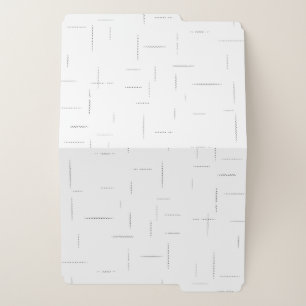 Minimalist Geometric Luxury File Folder Set