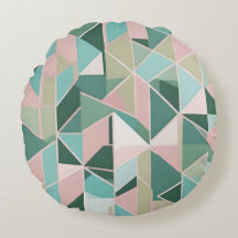 Minimalist geometric pattern in pastel colors