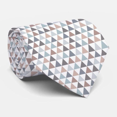 Minimalist Geometric Pattern Neck Tie