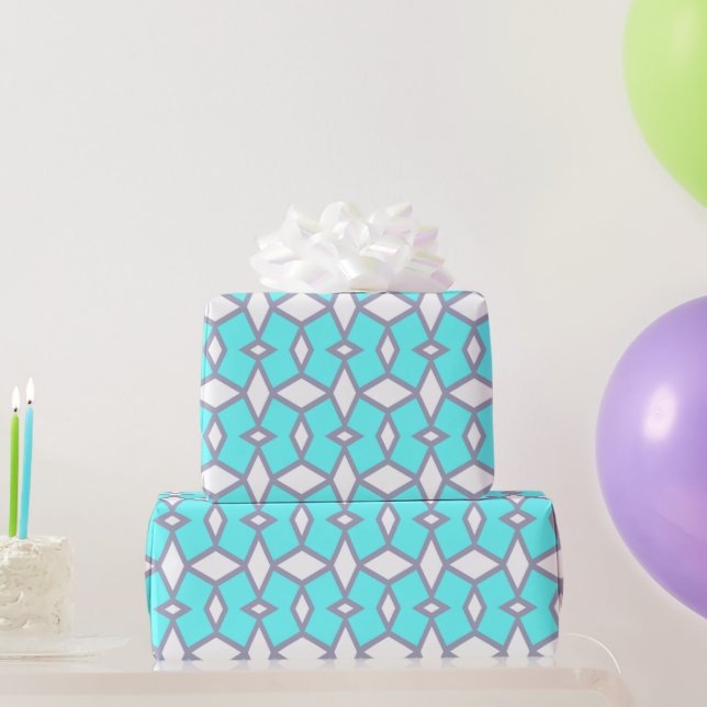 Minimalist Geometric Pattern Wrapping Paper (Party Gifts)