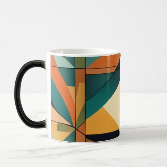 Minimalist Geometric Patterns - Morphing Mug 11 oz (Left)