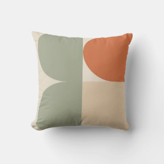 Minimalist Geometric Pillow – Overlapping Circles